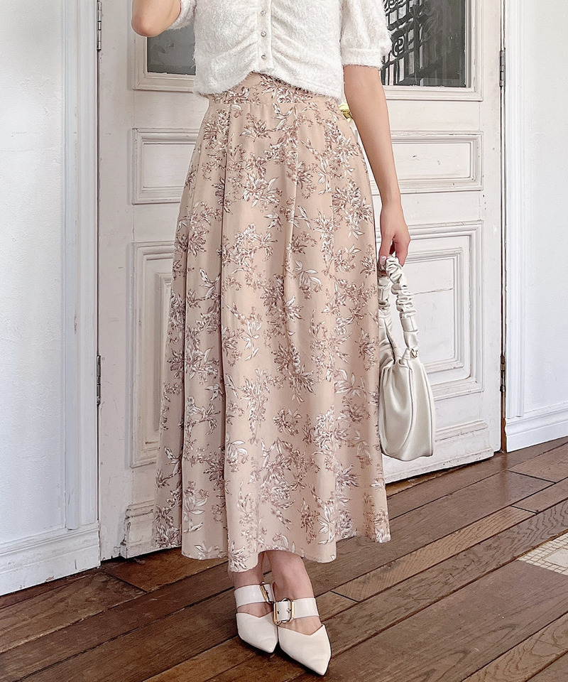 タックフレアロングスカート｜MIIA ミーア 商品詳細｜ファッション通販