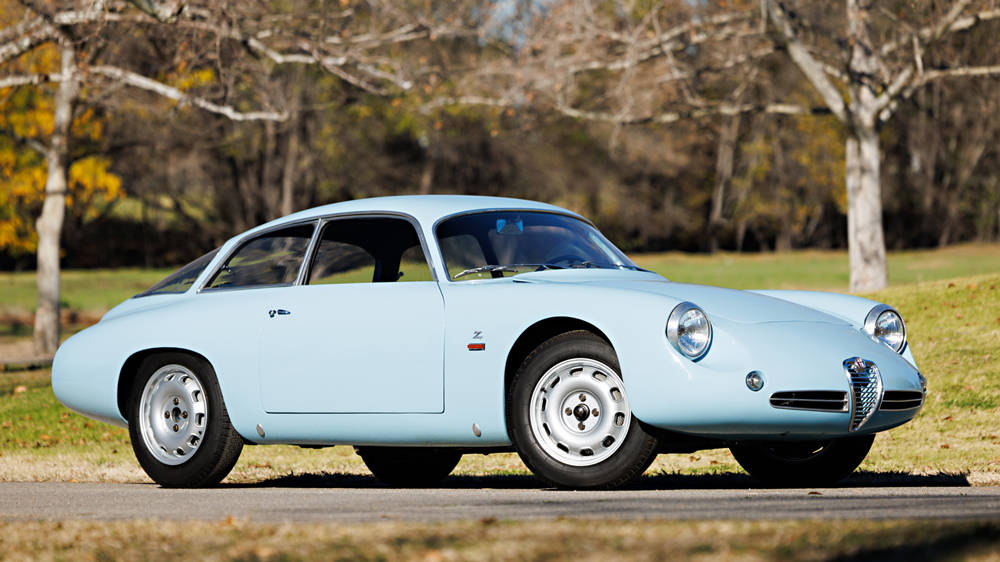 The 1962 Alfa Romeo Giulietta SZ Coda Tronca in Photos