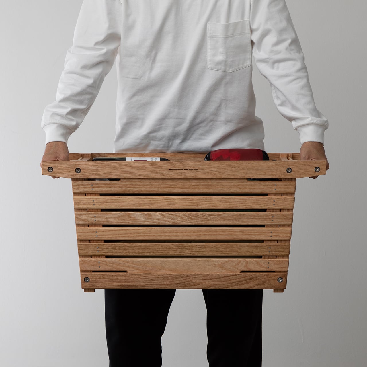 IKIKI】Shelf Container M Oak イキキ シェルフコンテナ M オーク