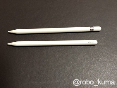 Apple Pencil（第2世代）』開封。第1世代との違いの確認です(*｀・ω