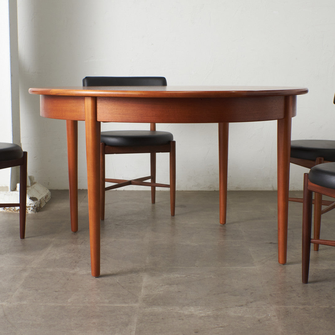 エクステンション ラウンドダイニングテーブル｜ジェンティーク