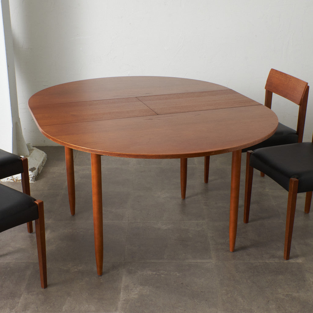 英国ヴィンテージ ラウンドダイニングテーブル｜rocca rocca