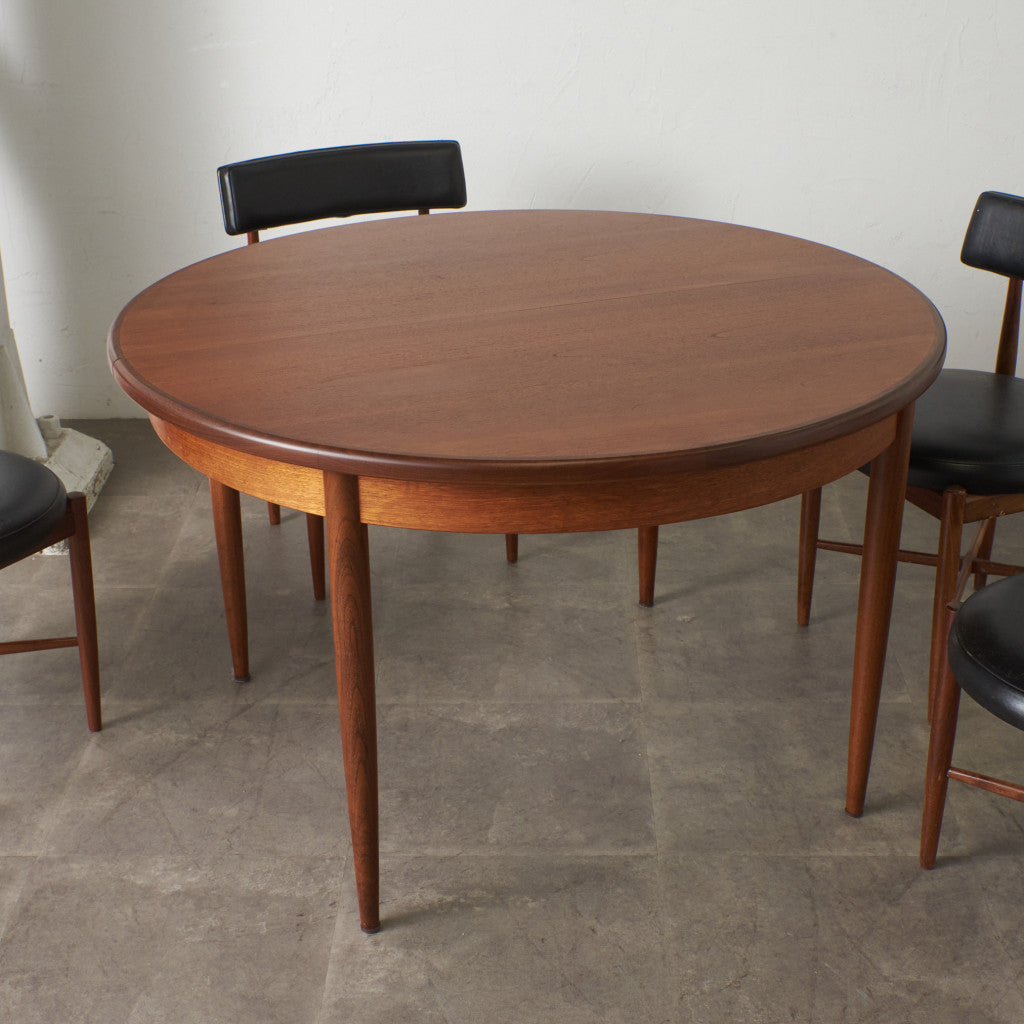 エクステンション ラウンドダイニングテーブル｜ジープラン G-PLAN