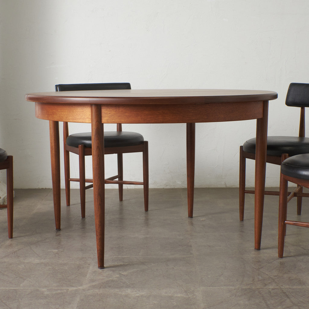 エクステンション ラウンドダイニングテーブル｜ジープラン G-PLAN