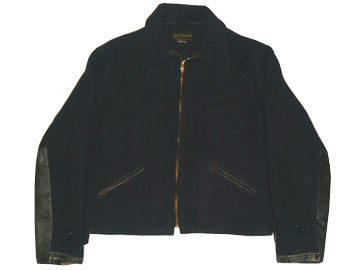 1940'S MW WINDWARD WOOL X LEATHER SPORTS JACKET SZ/42~44 - ROCK-A