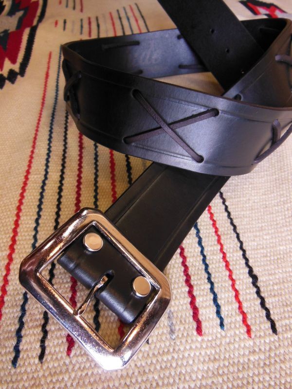 RAWHIDE THE WILD ONE JOHNNY 乱暴者マーロンブランド LACE BELT LOT