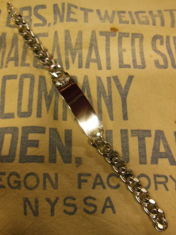 1950'S NOS USN U.S.NAVY MILITARY ID BRACELET/ビンテージ ID