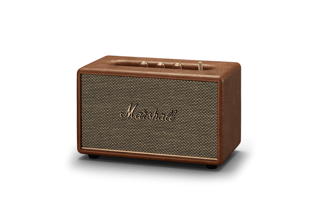 Marshall Acton III Bluetooth Home Speaker, Brown — Rock and Soul
