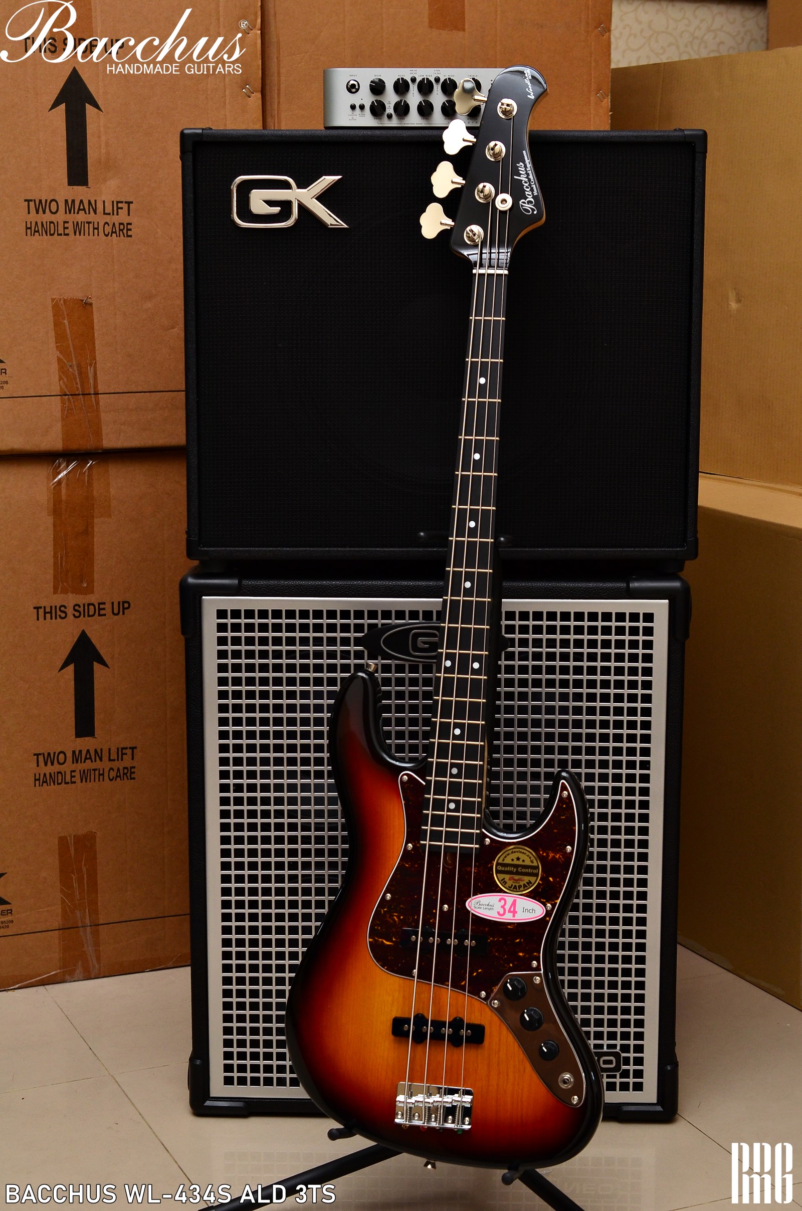 Bacchus WL-434S-ALD – 搖滾磐石樂器Rock Rock Music Gears