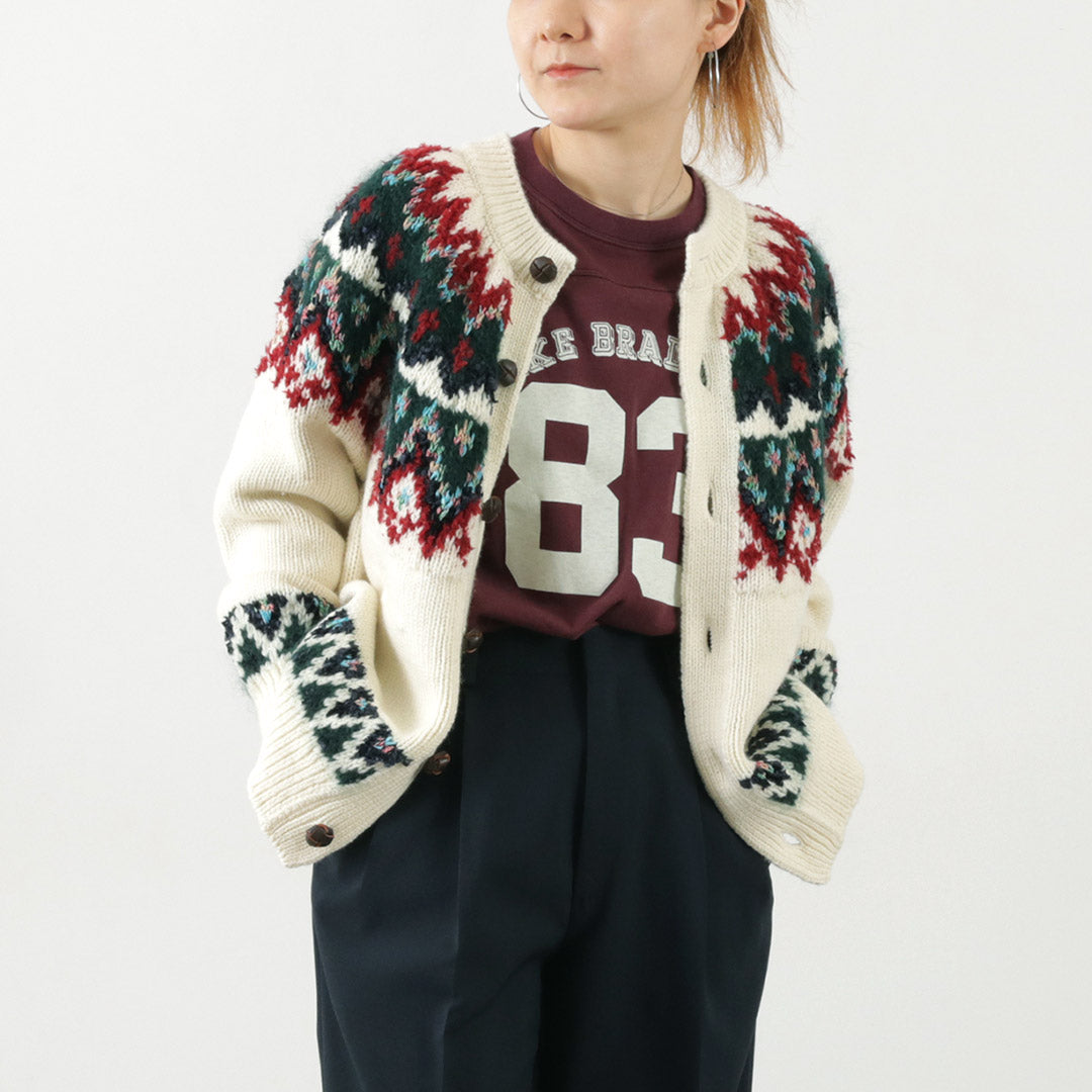 COOHEM（コーヘン） ノルディックニット カーディガン｜ROCOCO ONLINE