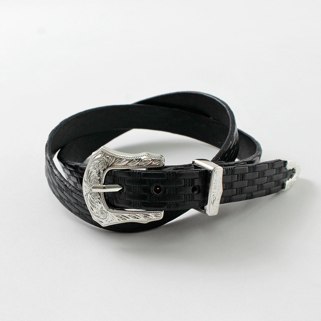 20％OFF】TORY LEATHER（トリーレザー） 3/4インチ ウエスタンベルト