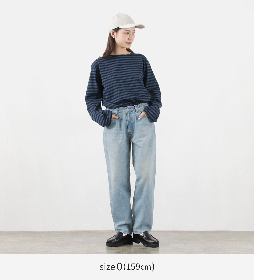 20％OFF】HARVESTY（ハーベスティ） ビッグ デニムパンツ ユーズド