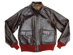 Buzz Rickson A-2 Flight Jacket Men's Reproduction of Aero Leather