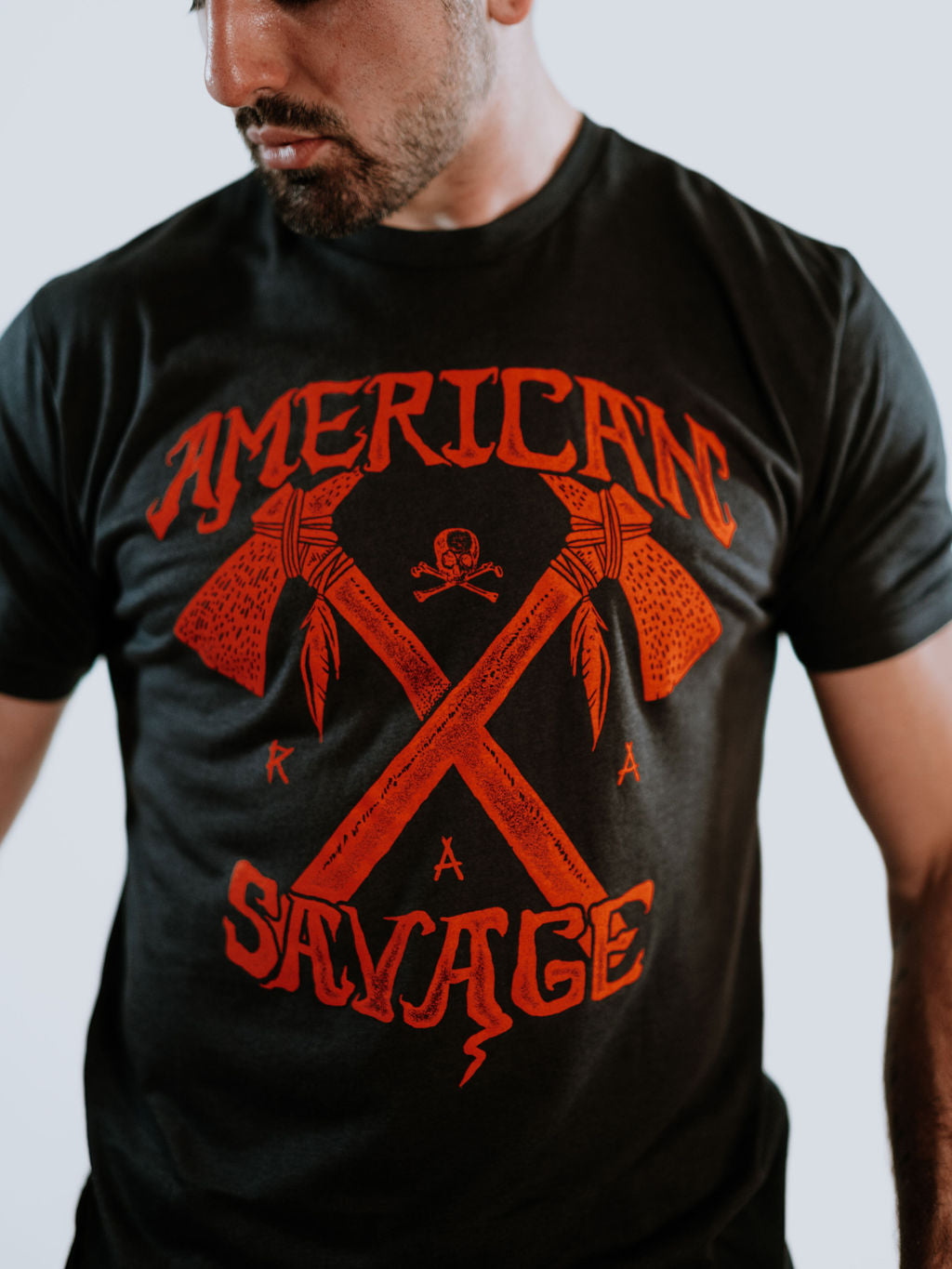 American Savage - Warrior's Choice Tri-Blend Shirt - Rogue Am