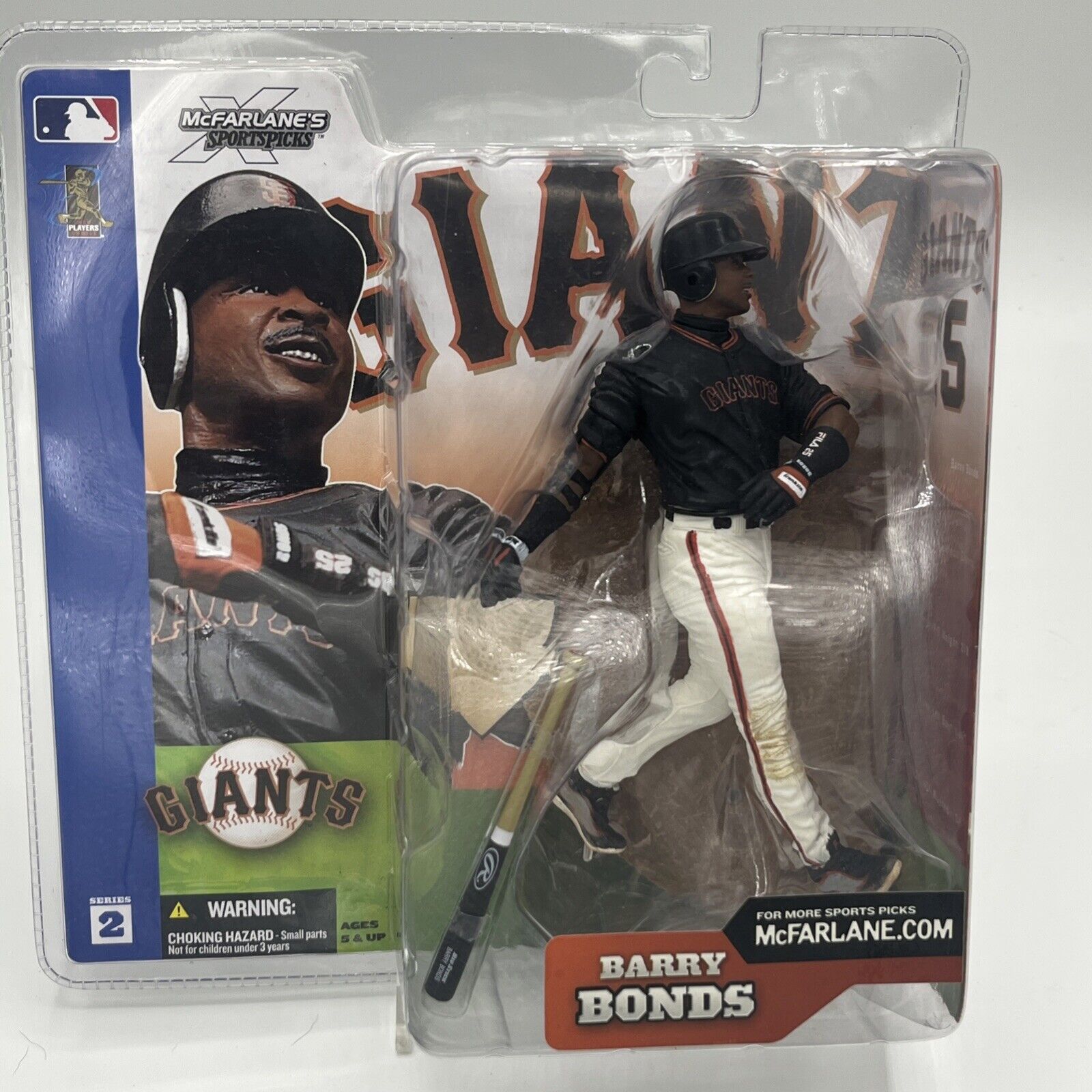 Barry Bonds SF Giants Action Figure McFarlane Sportspicks 2002 MLB