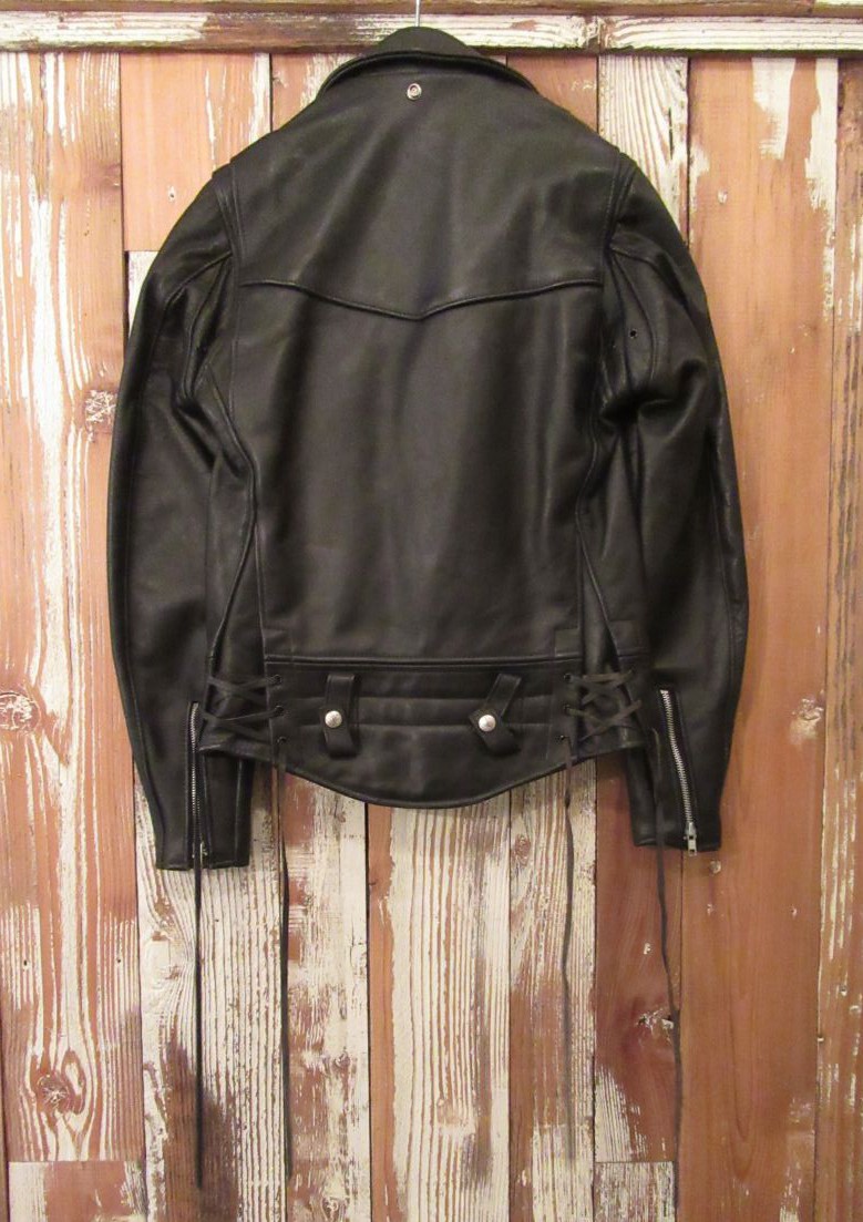Schott】 DEADSTOCK レザー ダブル ライダースジャケット ： vintage