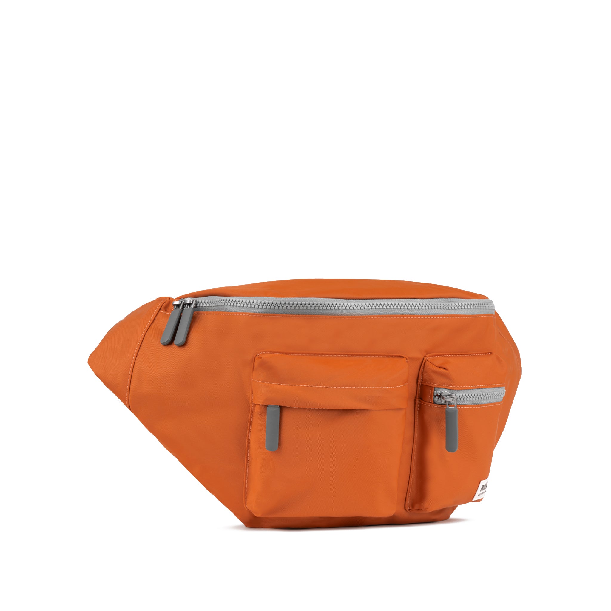 Oval M Burnt Orange | Recycled & Eco-Friendly Bags | ROKA London