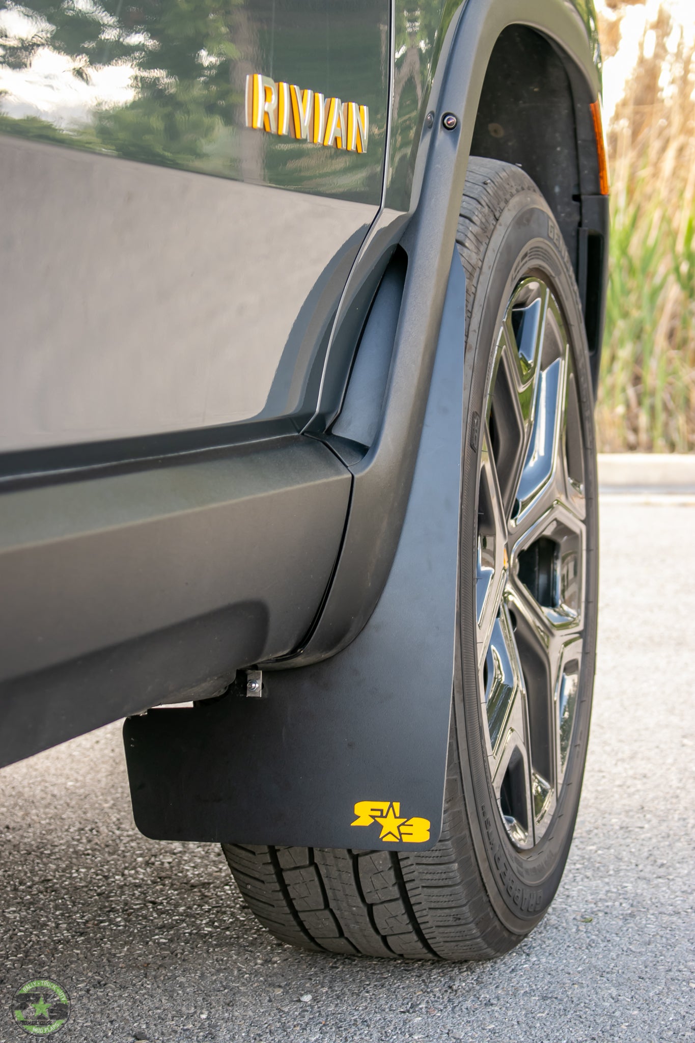 Rivian R1T 2022+ Mud Flaps — RokBlokz