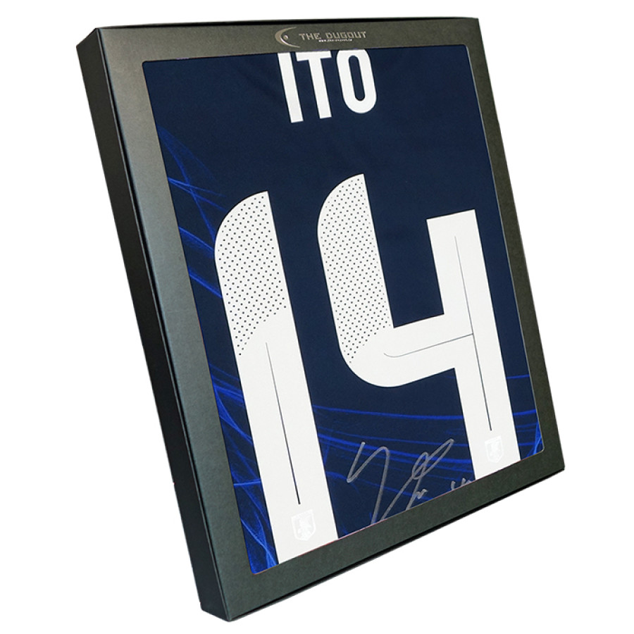 伊東純也 直筆サイン入り日本代表2024ホームユニフォーム | テレビ朝日