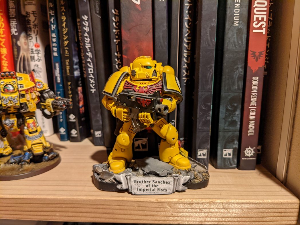 RoR 雑文 バンダイ製インペリアルフィストスカッド