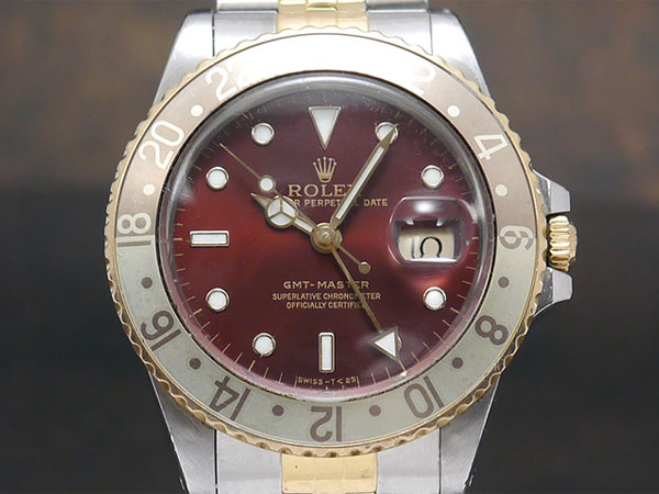 RG-1100 | ロレックス ヴィンテージ GMT-MASTER Ref.16753 YG/SSコンビ