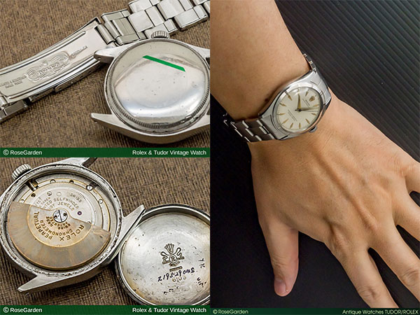 RG-2055 | ロレックス ヴィンテージ セミバブルバック Ref.6107 SS