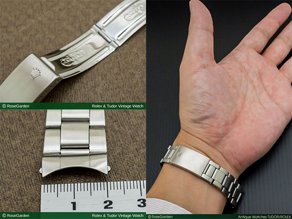 RG-2114 | ロレックス /ROLEX 3連 巻き込みブレスレット Ref.7836 20mm