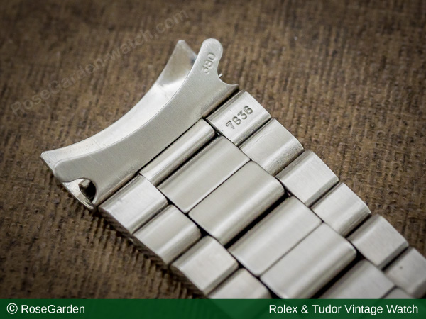 RG-2262 | ロレックス ROLEX 3連 巻き込みブレスレット Ref.7836 20mm