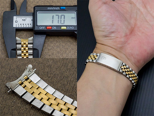 RG-2373 | ロレックス ROLEX 5連YG/SSコンビ ジュビリーブレス Ref