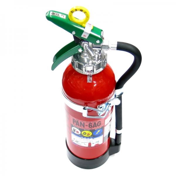 自動車用消火器(1.8kg) PAN-6AG 日本ドライケミカル ABC消火器 6963728