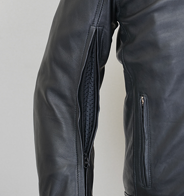 RA5036 ベンテッドライディングシープレザージャケットFP | ラフ＆ロード