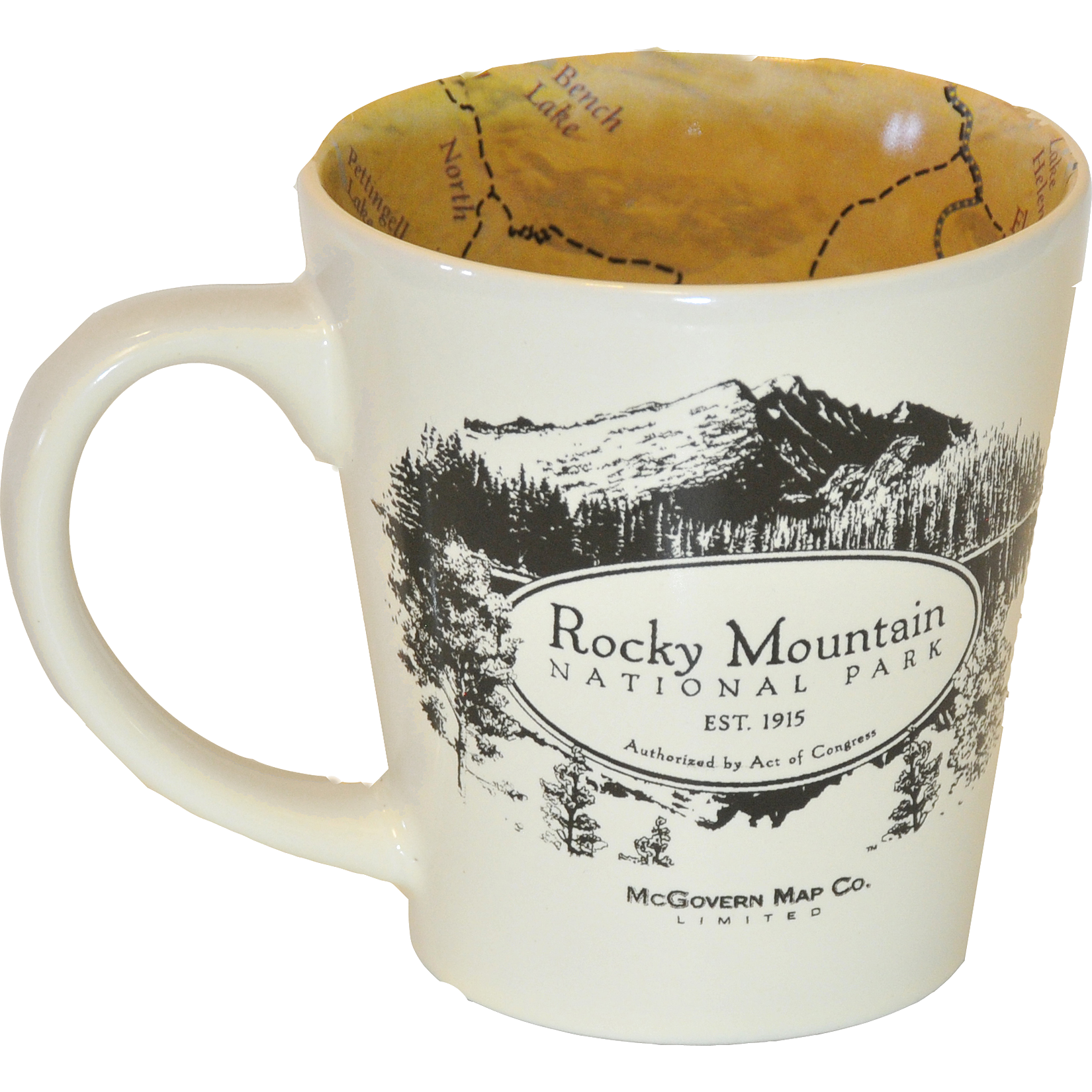 Mug - RMNP Map - Rocky Mountain Conservancy