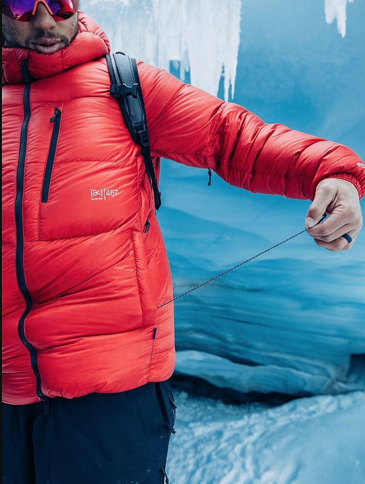 jacket Burton Baker AK Expedition Down Insulated - Turbo Red - men