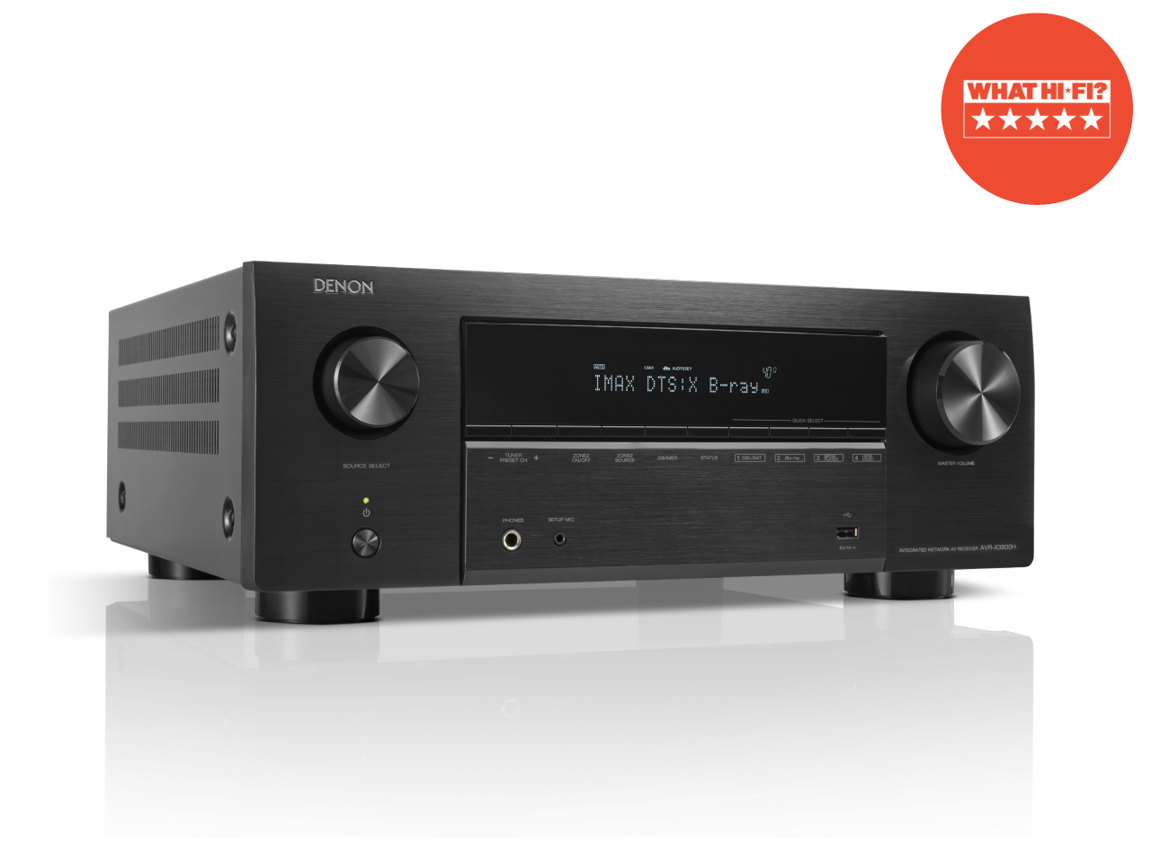 Denon AVR-X1800H (7.2 Ch. 80W 8K) – Rogersound Labs