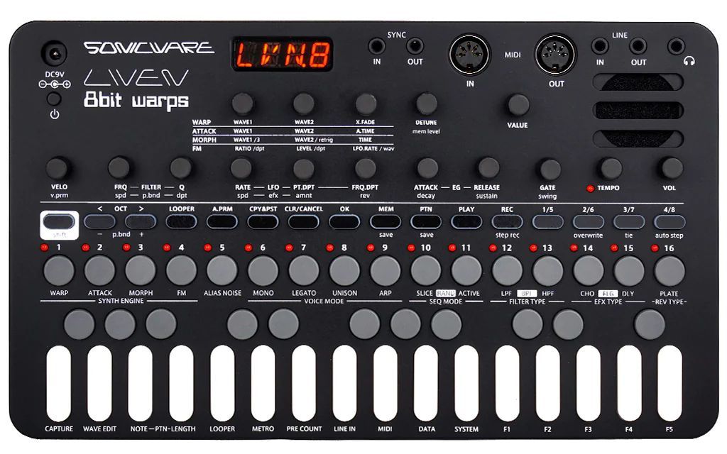 話題の製品を実際に試してみたらこうだった！「SONICWARE/LIVEN 8bit