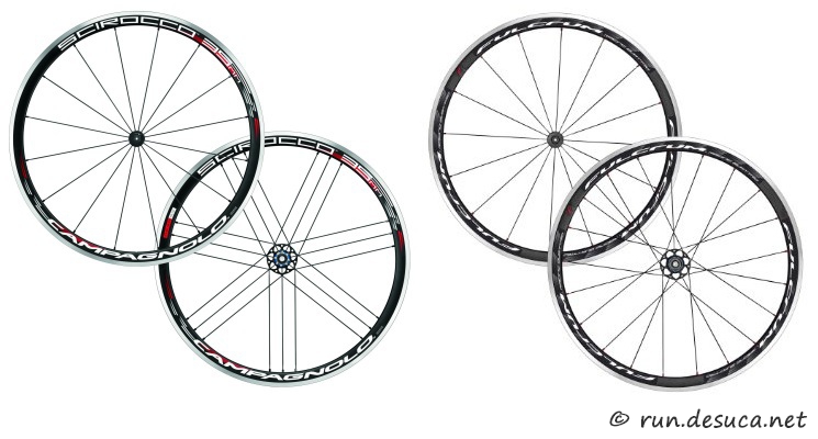 ホイール交換2、カンパニョーロ シロッコ35 | 走るんですか？