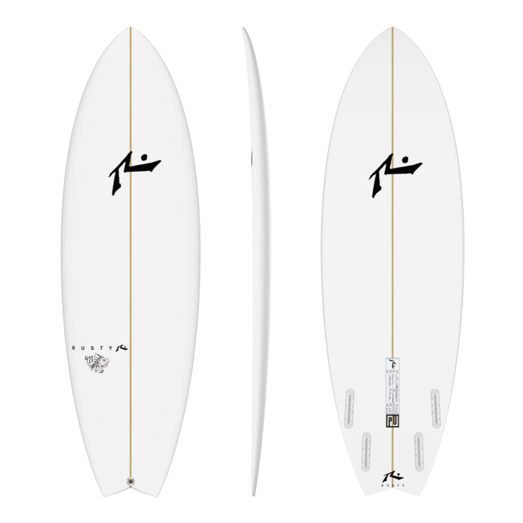 Rusty 421 Fish Alternative Surfboard | Shop now - Rusty Surfboards