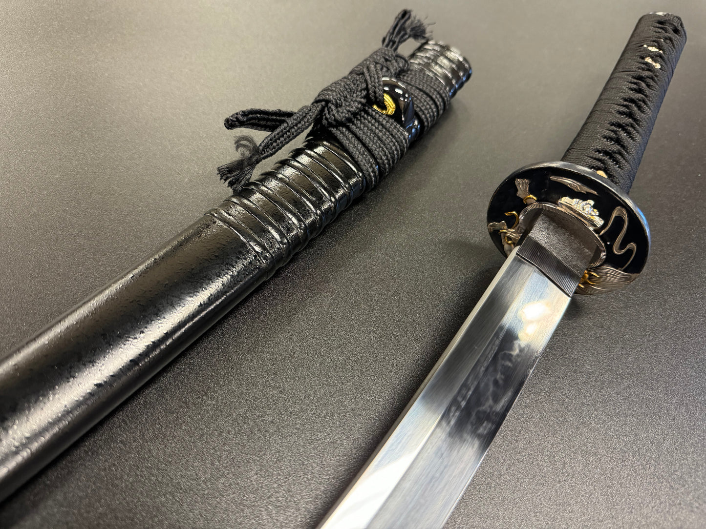 Legacy Blades Reaper O-Katana - Dark Oni - Choji Hamon, Koshizori