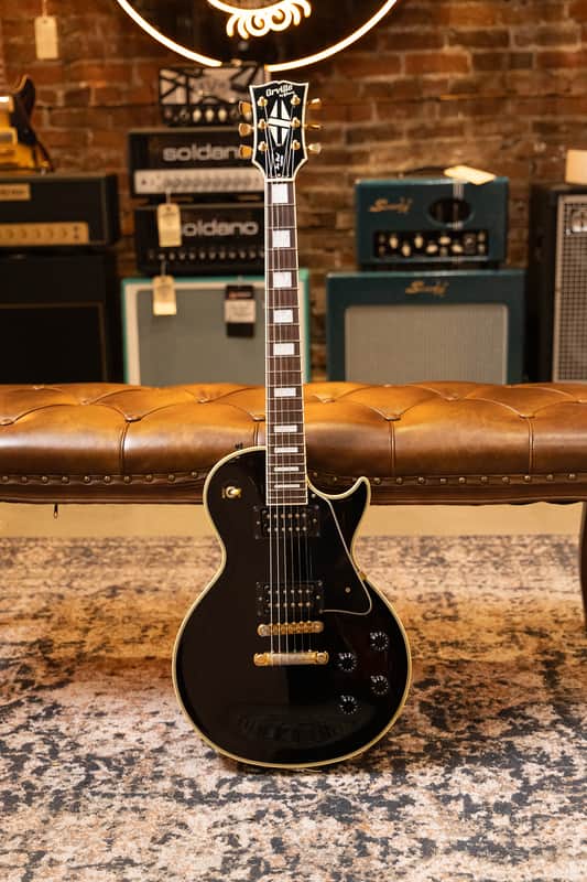 Orville by Gibson LPC Les Paul Custom with Rosewood | Reverb Canada