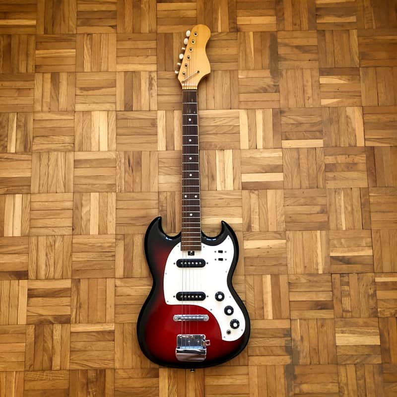 Rare! Sakai / Teisco SG-style vintage e-guitar (made in Japan | Reverb