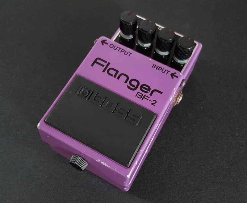 Boss BF-2 Flanger 1980-1984 (Black Label) Made In Japan | Reverb UK
