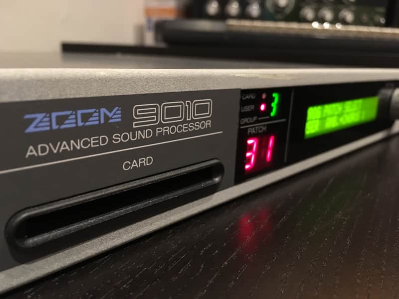Zoom 9010 Advanced Sound Processor Vintage Rare Made in Japan (as