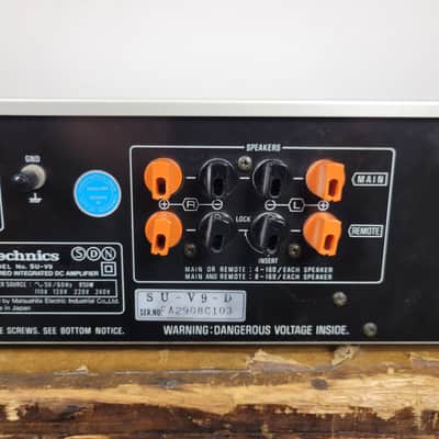 Technics SU-V9 Stereo Integrated DC Amplifier With Original Box