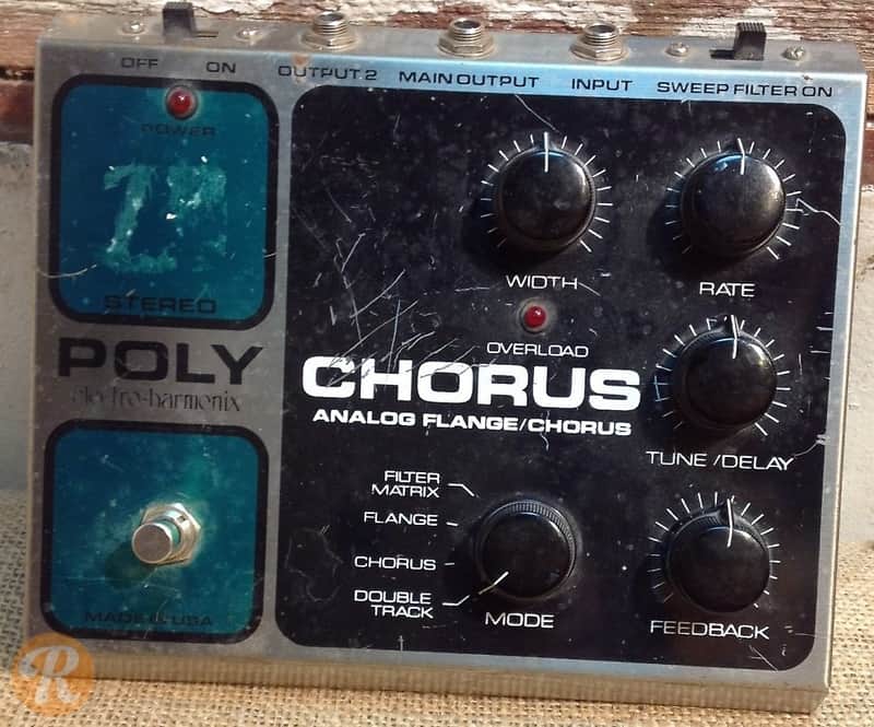 Electro-Harmonix Stereo Poly Chorus Analog Flange/Chorus | Reverb