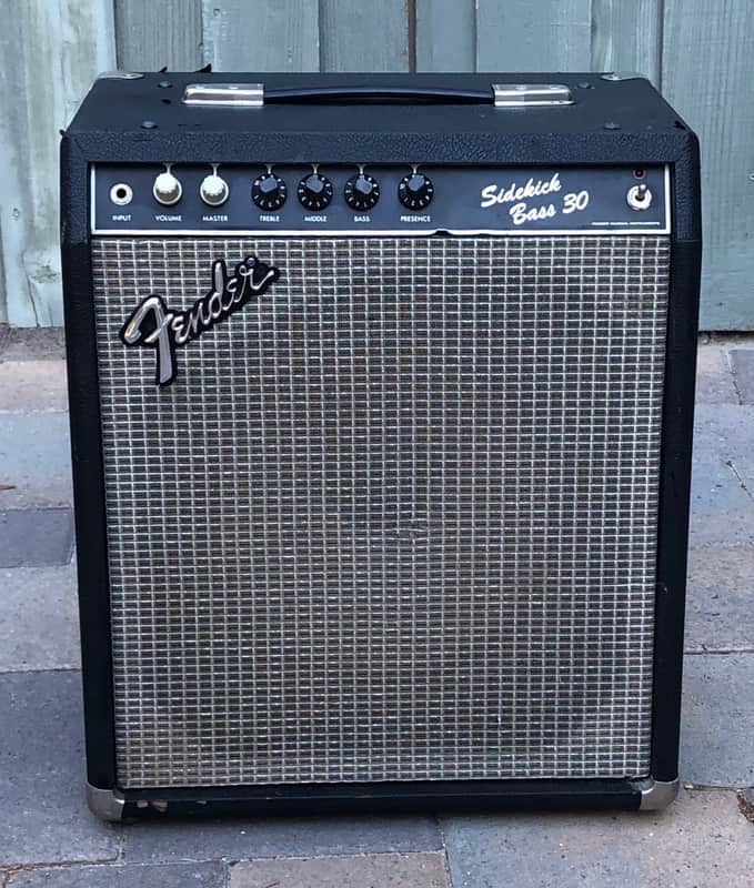 Fender Sidekick Bass 30 (vintage - 80s) | Reverb