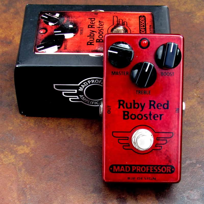 ギター MAD PROFESSOR Chorus & Ruby Red Booster ギター MAD