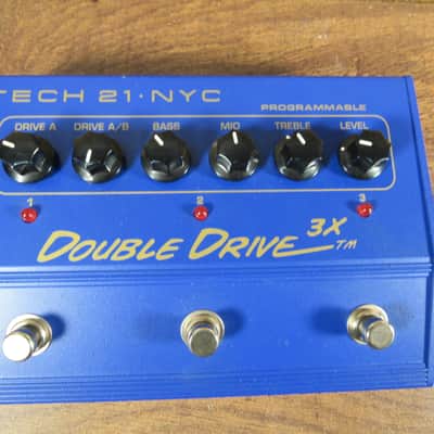 Tech 21 Double Drive 3X Distortion | Reverb