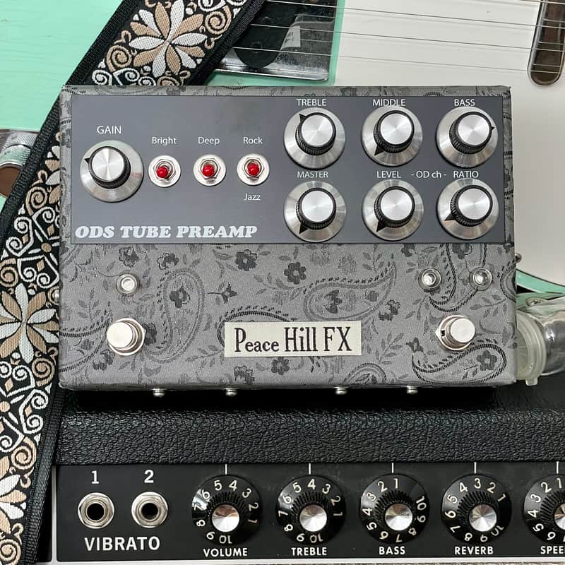 Peace Hill FX ODS Tube Preamp Silver Paisley | Reverb Canada