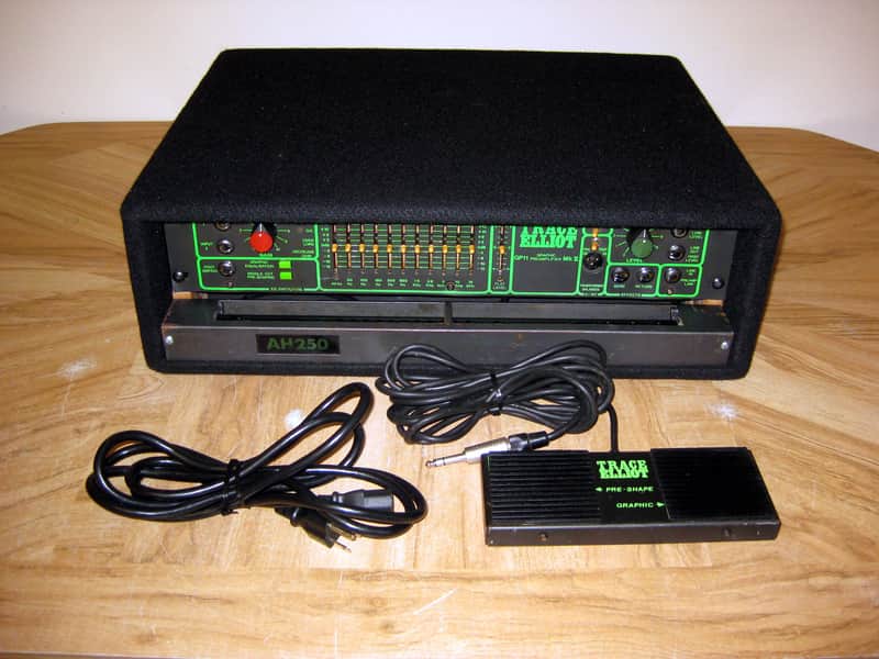 Trace Elliot GP11 Preamp AH250 Bass Guitar Amplifier & FootSwitch