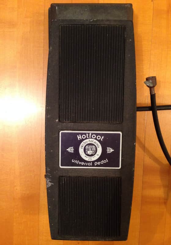 Electro-Harmonix Hot Foot Universal Pedal Vintage | Reverb
